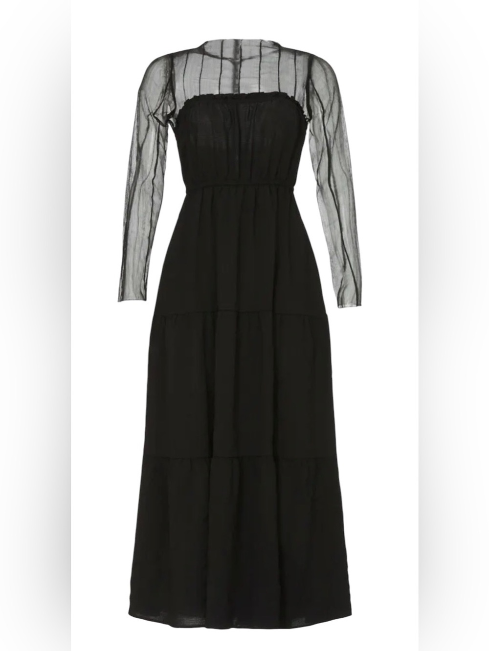 Pamela Love x RTR Sheer Midi Dress Size Large - Picture 4 of 8
